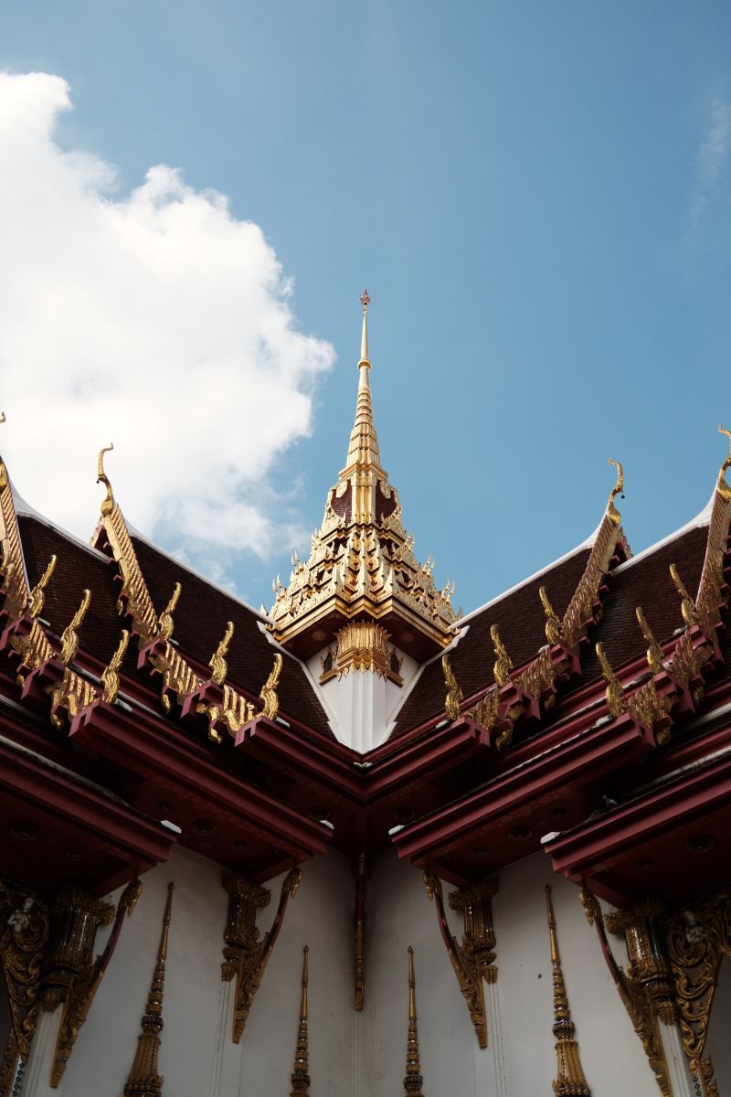 A templte in Bangkok, Thailans