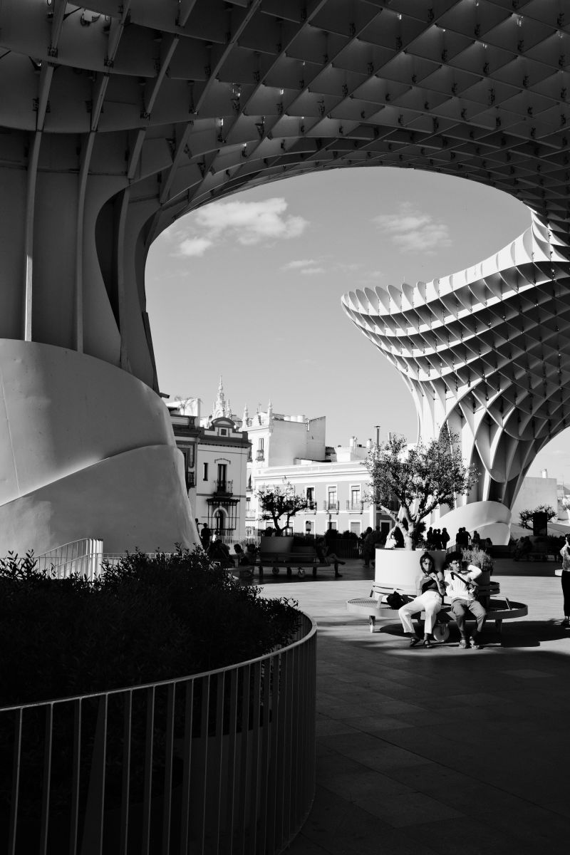 The Metropol Parasol in Sevilla, Spain